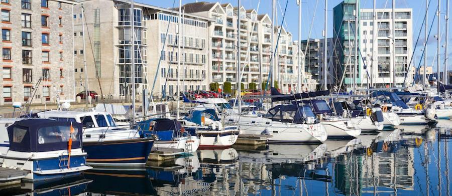 דירות Ocean Crescent Plymouth City Centre Penthouse Level מראה חיצוני תמונה